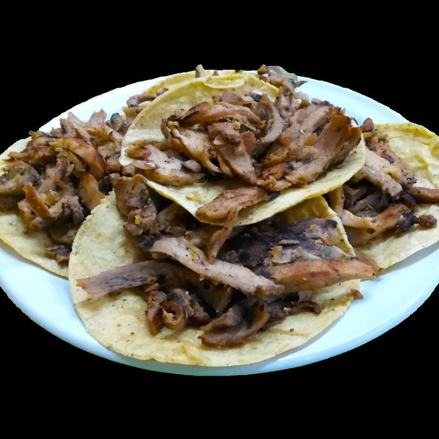 Taco Árabe con tortilla taquera