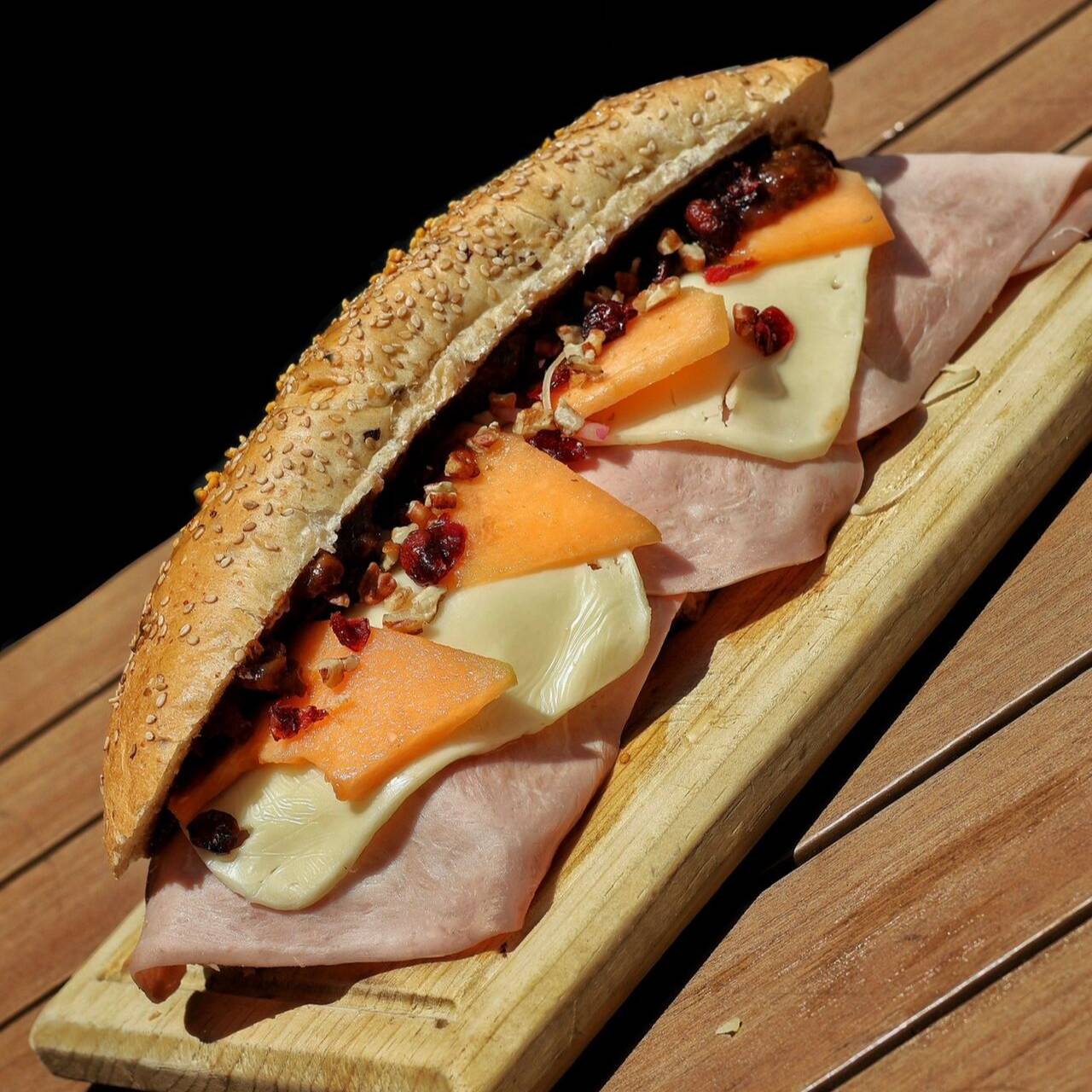 Baguette Gourmet con Jamón Alemán