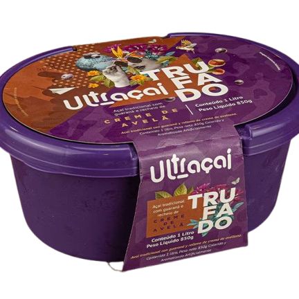 Combinação deliciosa de açaí com Creme de Avelã , para ter em casa e dividir com a galera nos bons momentos