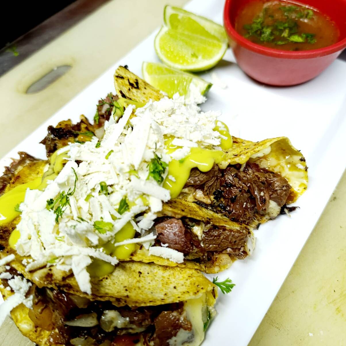 Tacos de Birria X3