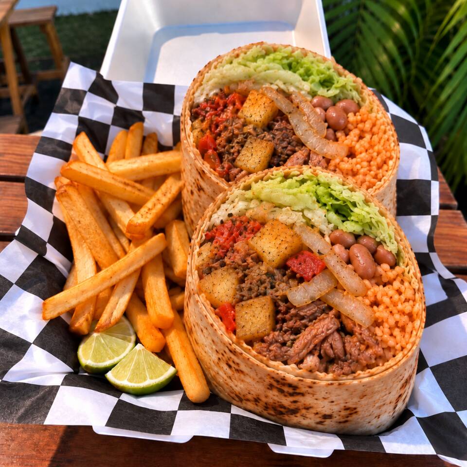 MEGABURRITO CUBANO (700grs) XXLL