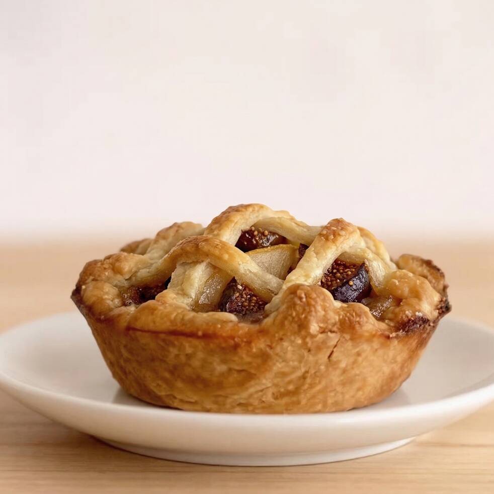 Pay de Pera con Higo