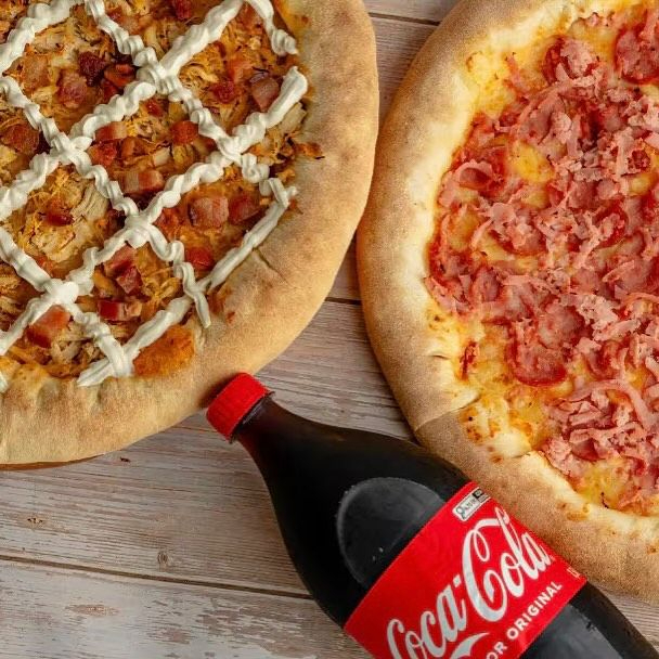 Apenas esse Mês ! Escolha 2 Pizzas Grande 8 Pedaços Cada E Leve Gratis 1 Coca-Cola Original 2lt #Coca #Coca-Cola #Promoção #Diadapizza tags------------------------------------------- promoção de pizza, pizza barata, pizza, promoção, entrega grátis, mussarela, calabresa, marguerita, napolitana, frango Catupiry, bacon, portuguesa, 5 queijos, toscana, escarola