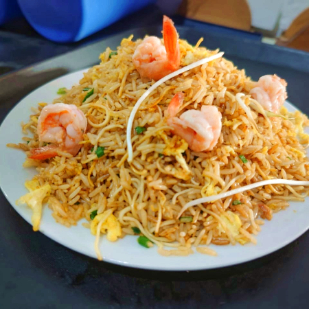 Aeropuerto con Langostino