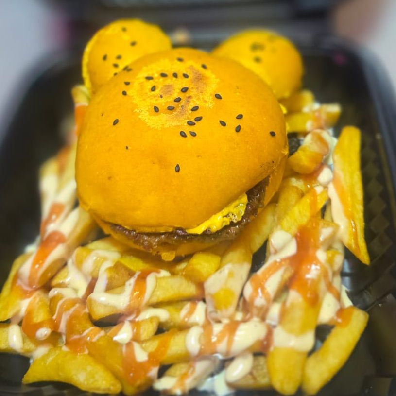 Hamburguesa Mickey Mouse