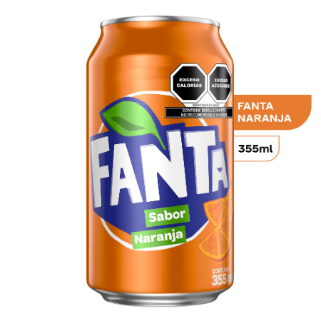 Fanta Naranja 355 ml