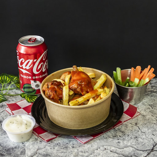 Papa Boneless + Bebida