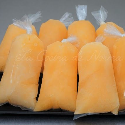 Hielito sabor naranja