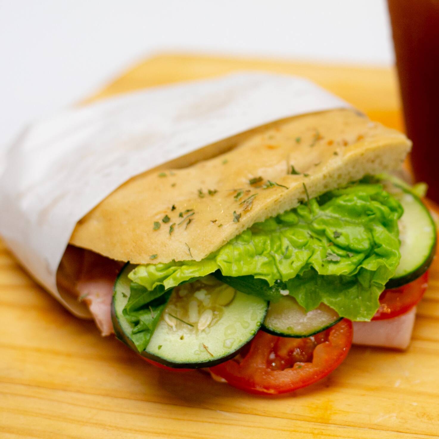 Panini Jamón Serrano y Pierna