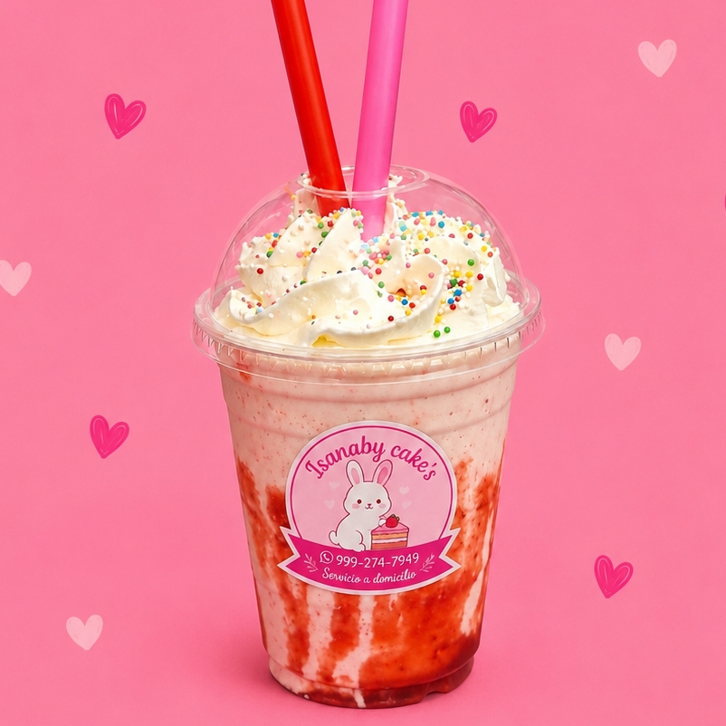 Frappe de fresas
