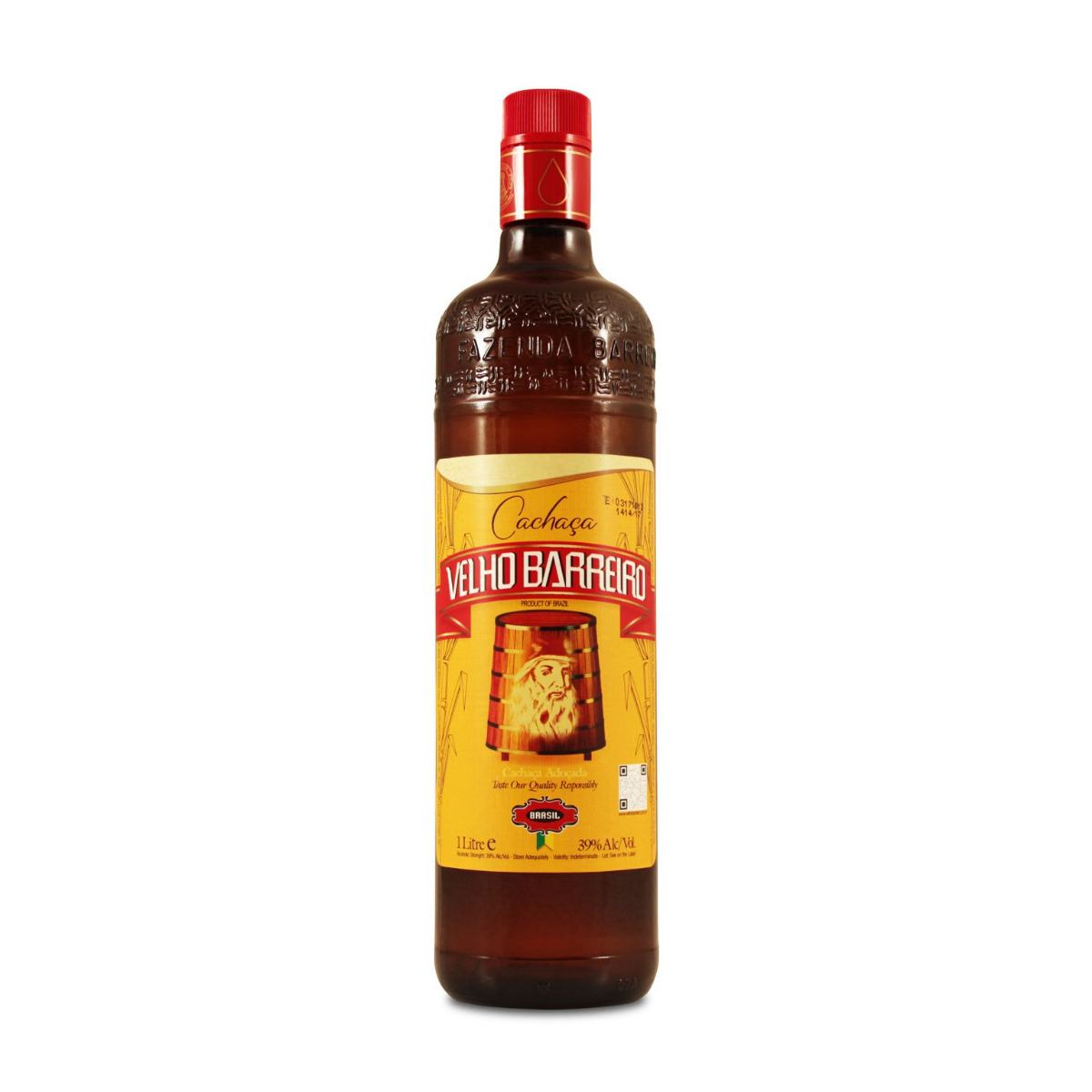Cachaça Adoçada Velho Barreiro