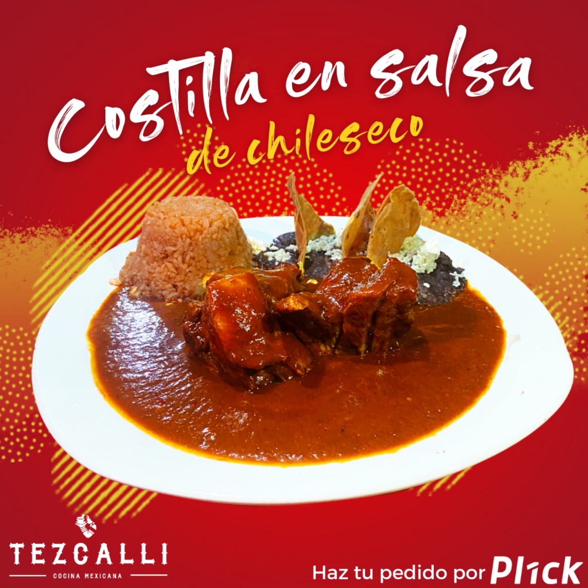 Costilla En Salsa De Chileseco