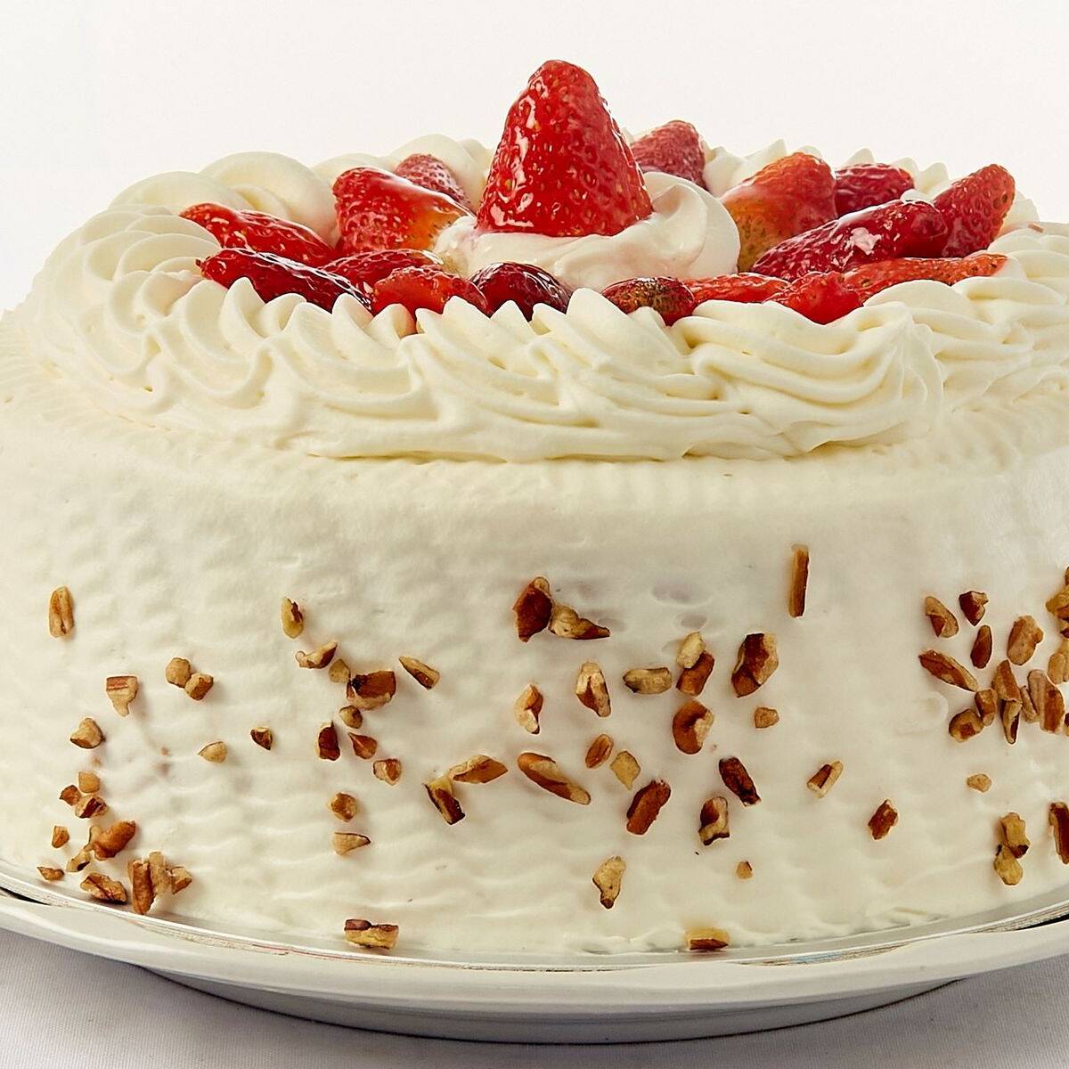 Pastel de Fresa-Nuez