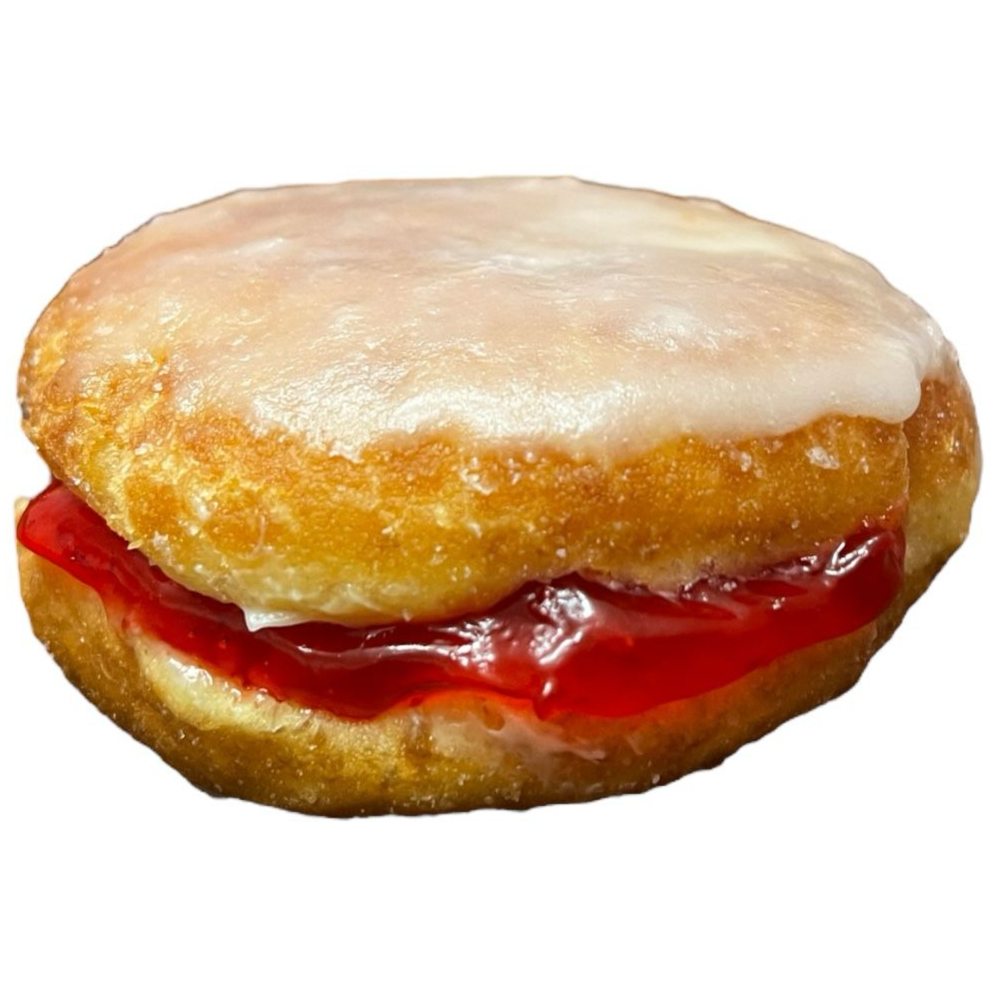 Dona Rellena de Mermelada de Fresa