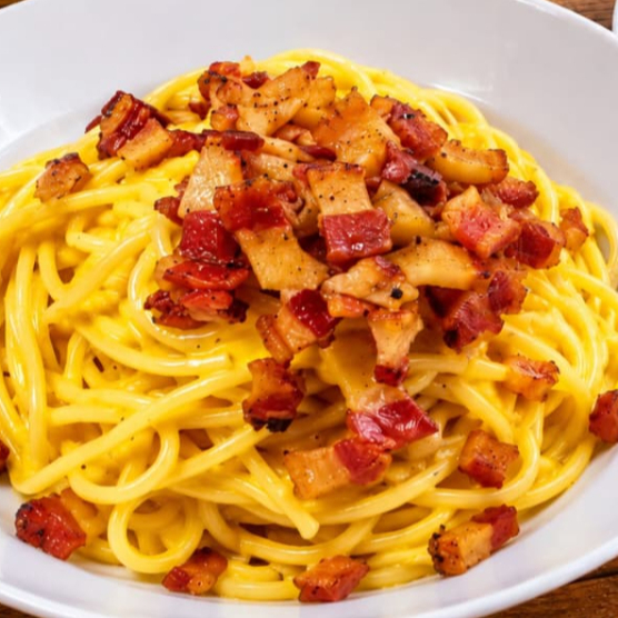 Espaguetis a la carbonara