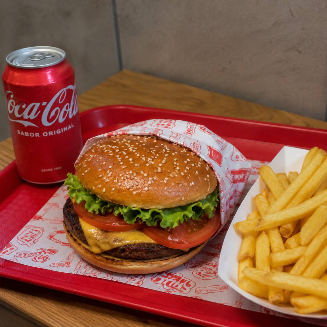 Combo Hamburguesa, Papas y Refresco