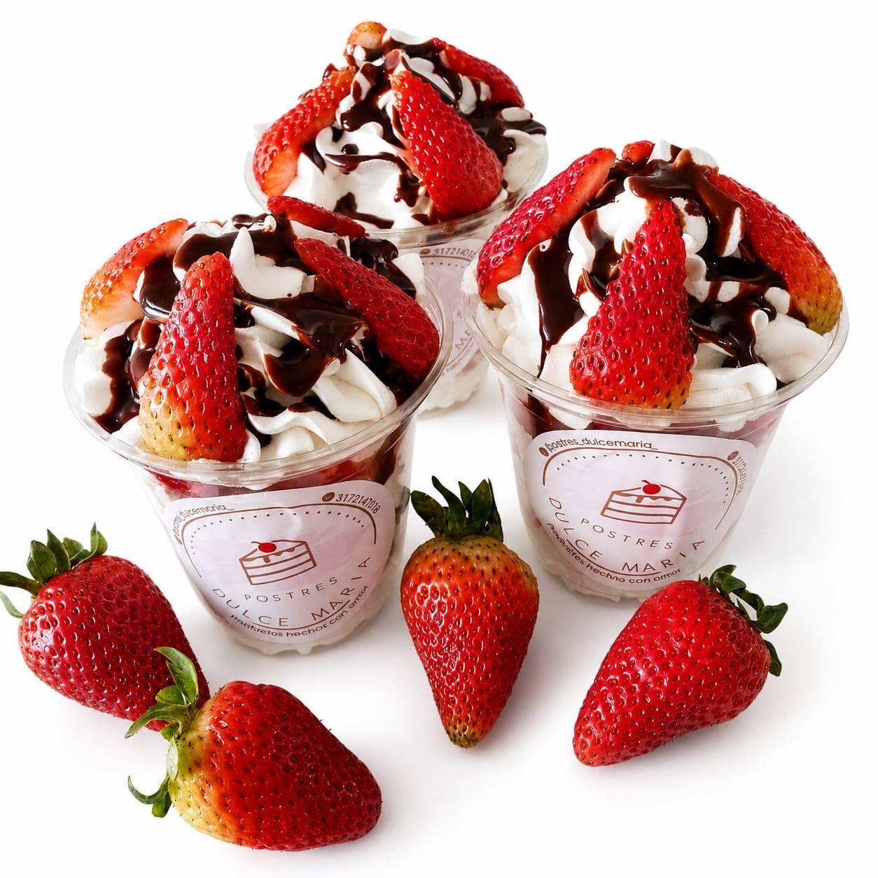 Fresas con Crema