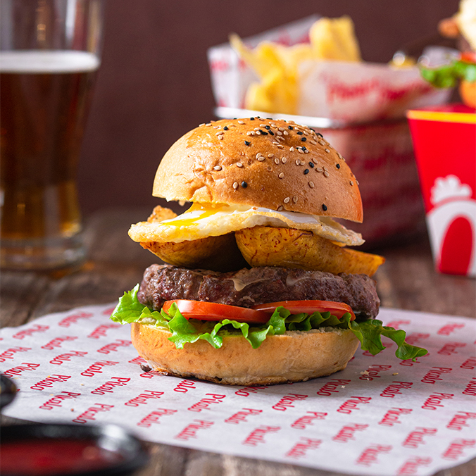 Hamburguesa a lo Pobre