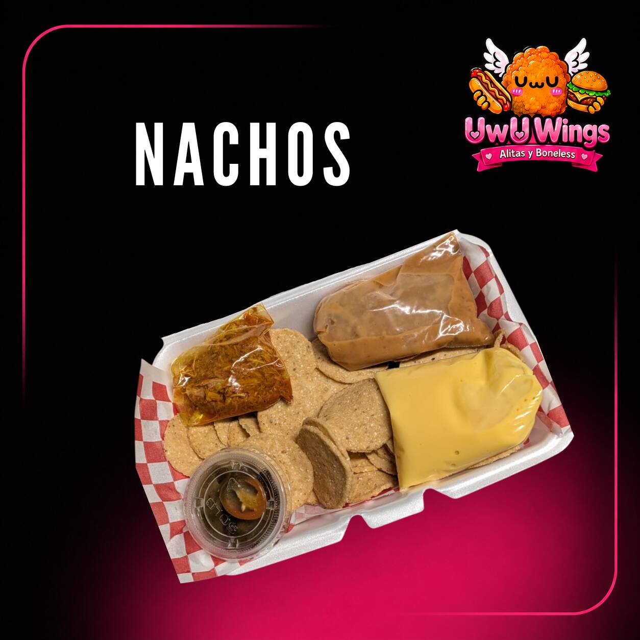 Nachos c/cochinita