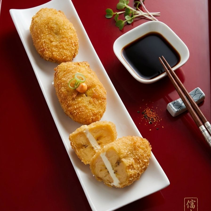 Kushiague de Plátano