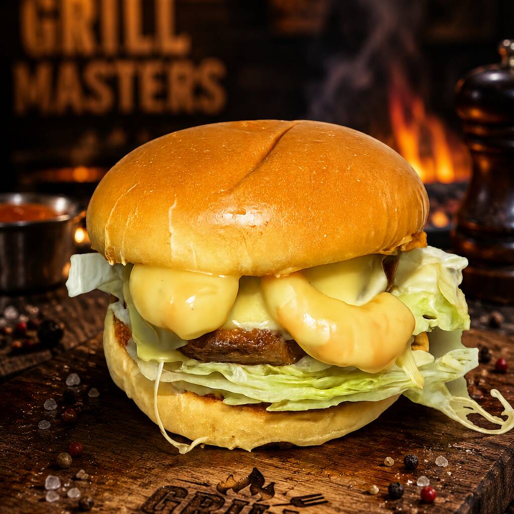 Hamburguesa Mar y tierra