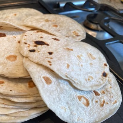 Tortilla de harina casera paq. 10 piezas