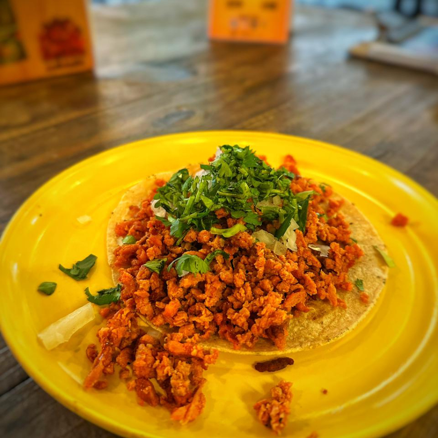Taco Chorizo de Las Vigas Maíz