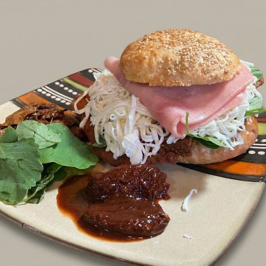 Cemita Sencilla Carne Enchilada