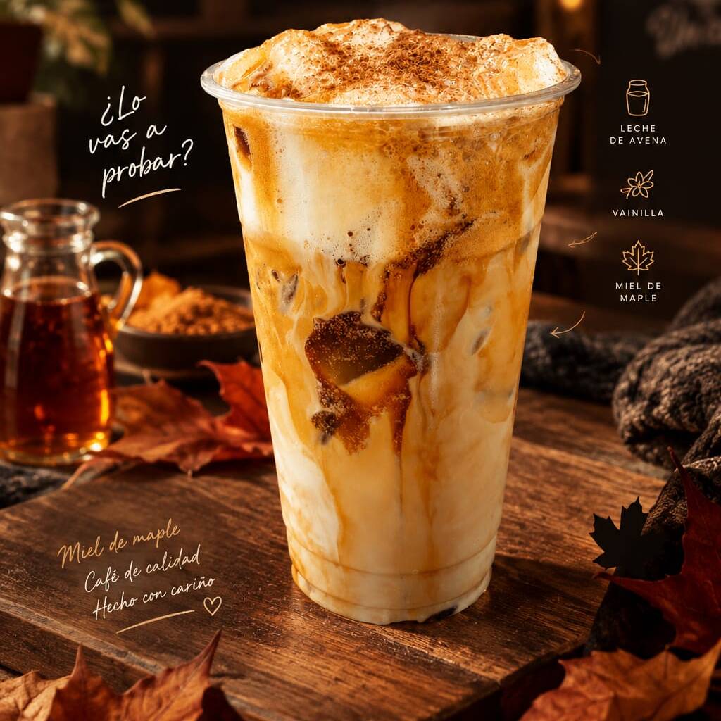 Aurea Latte helado🍁