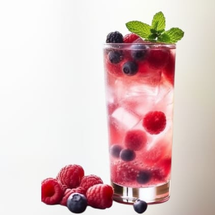 Limonada Flufferry con Frambuesa