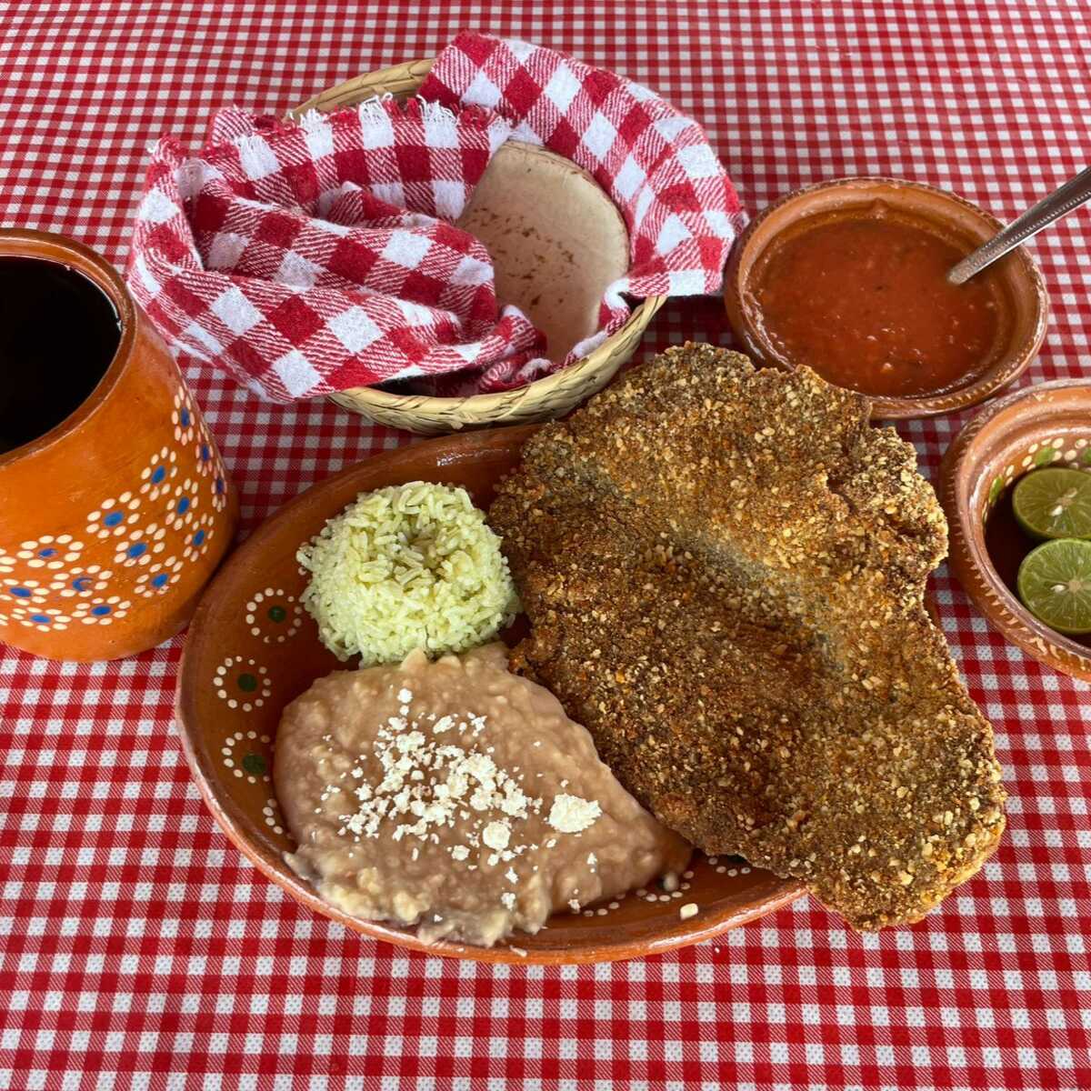 Milanesa de Res Comida Completa