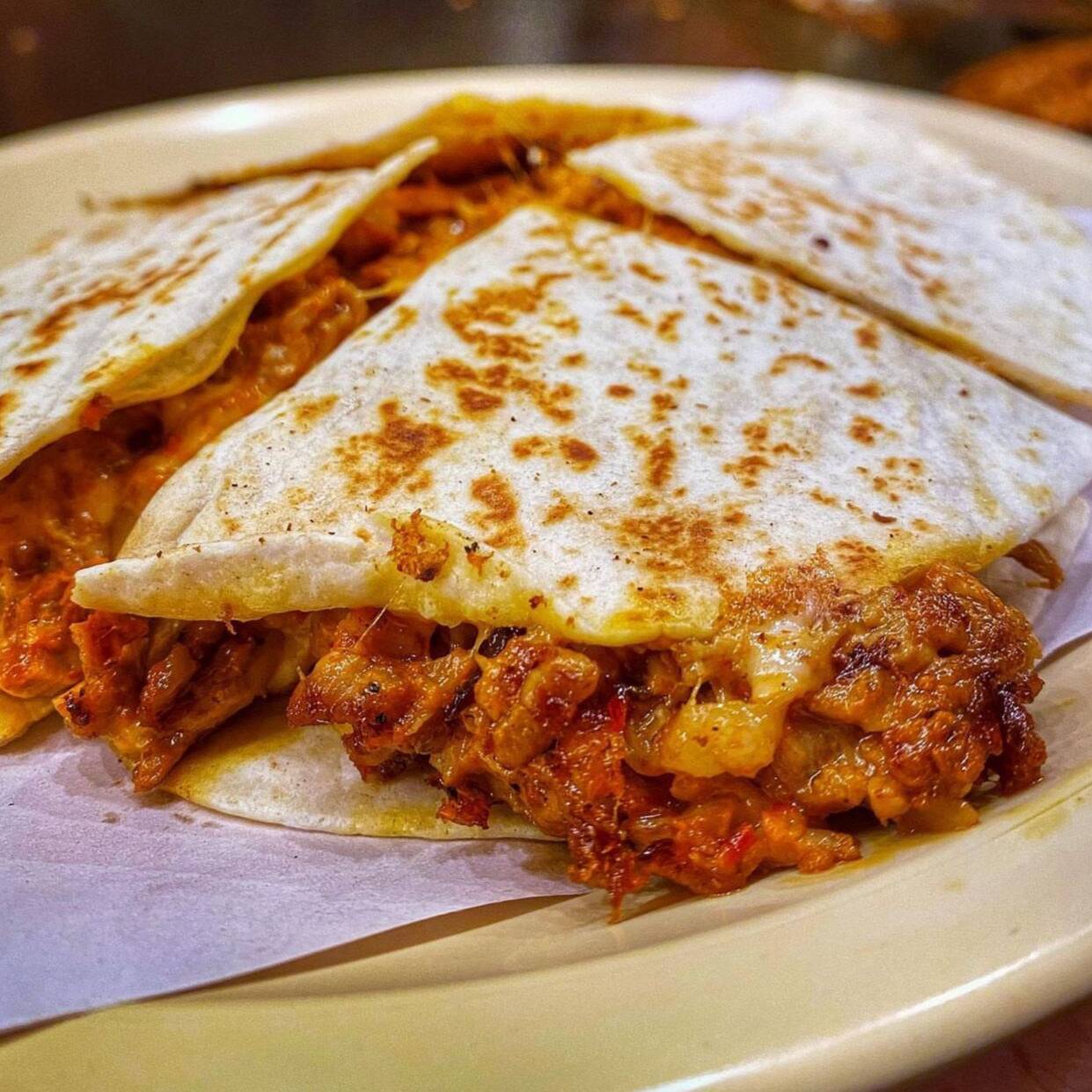 Gringa de Pastor (QUESADILLA) *