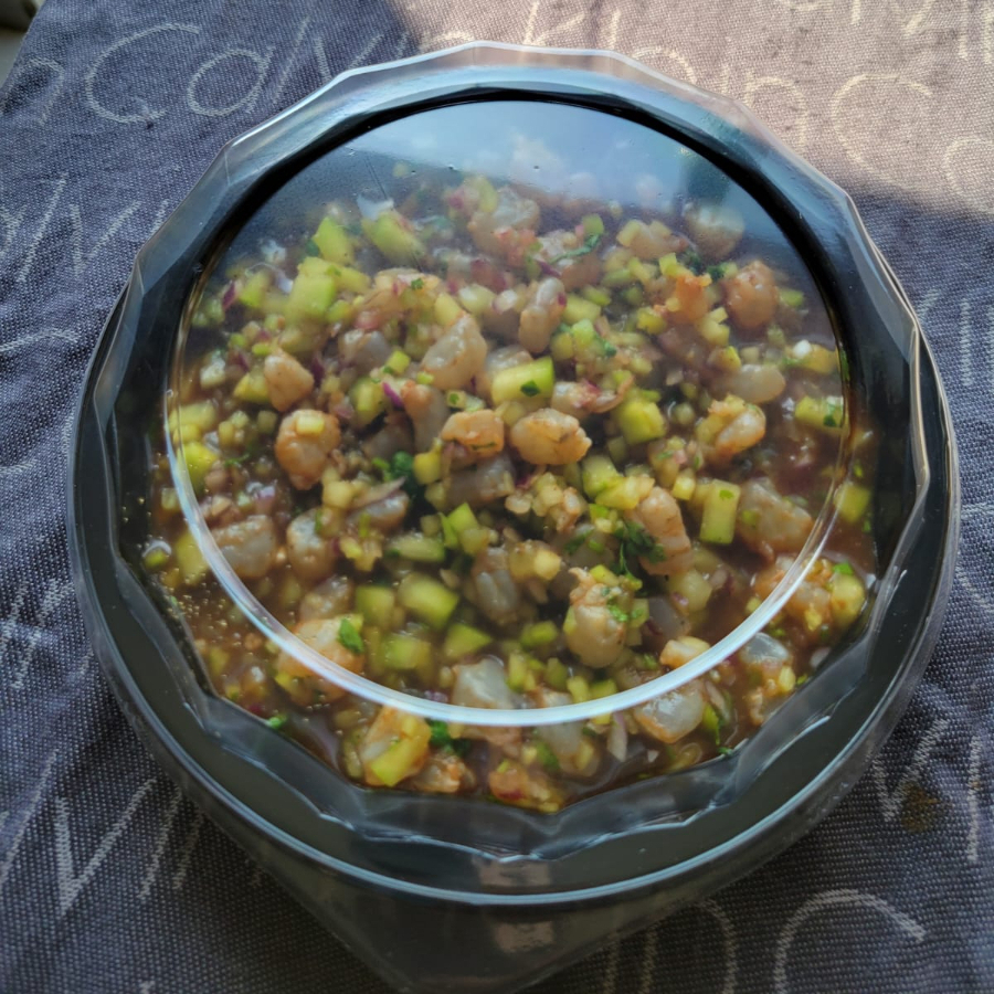 Ceviche de Camarón Crudo