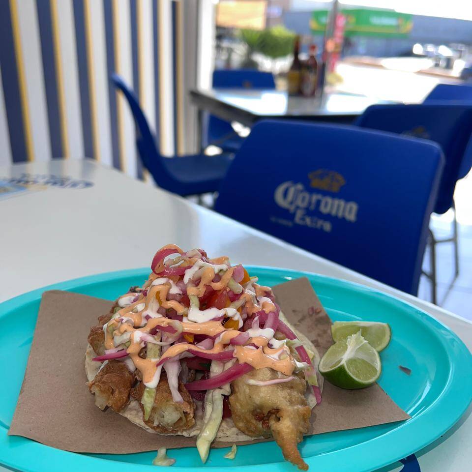 Taco Güero de Camarón