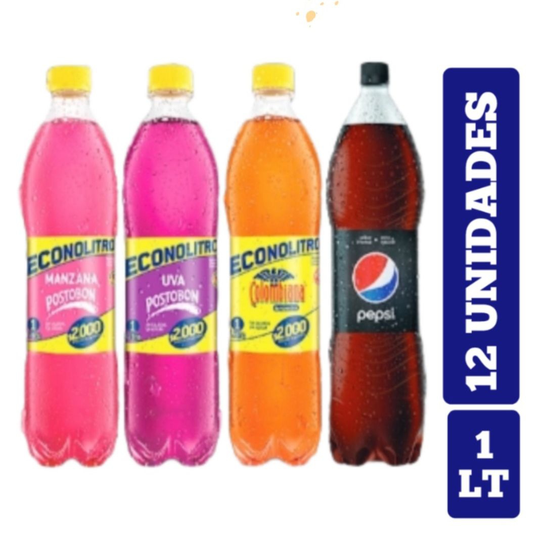 Econolitro Postobón 1 L