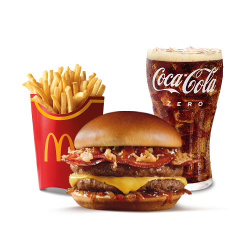 McCombo Grande Crispy Onion Barbecue 2 Carnes