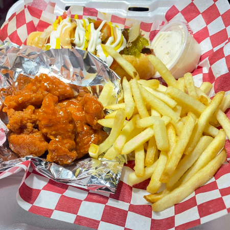 Especial HotDog/ Boneless