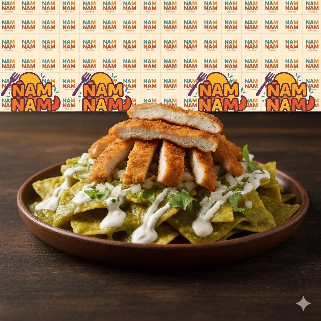 Chilaquiles Verdes de Pollo