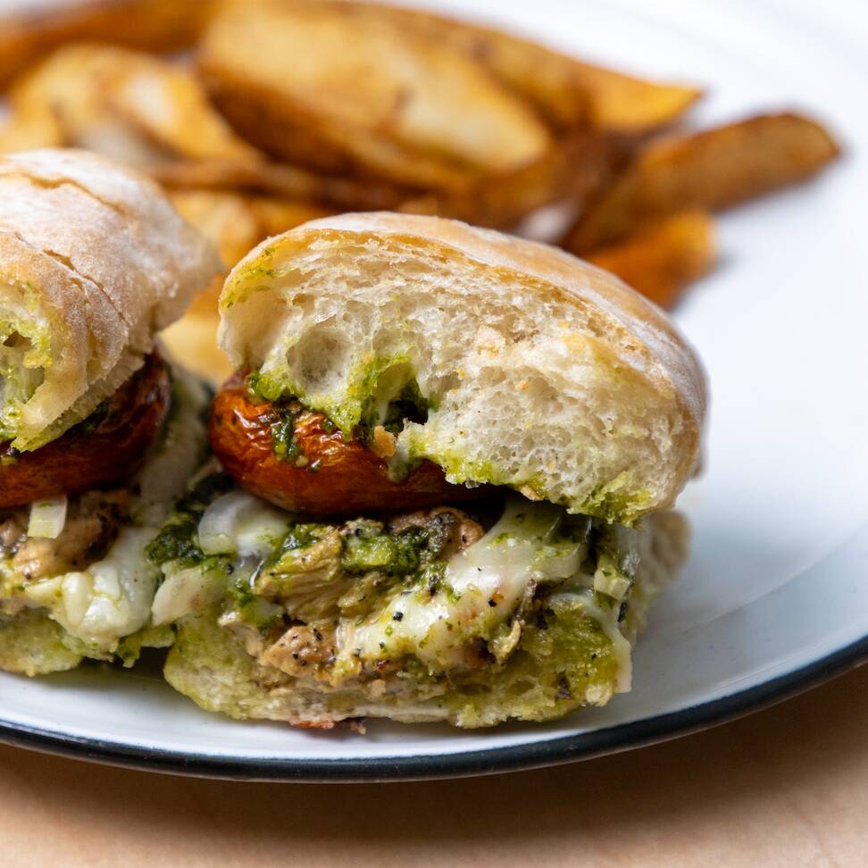 Panini Pechuga al Pesto