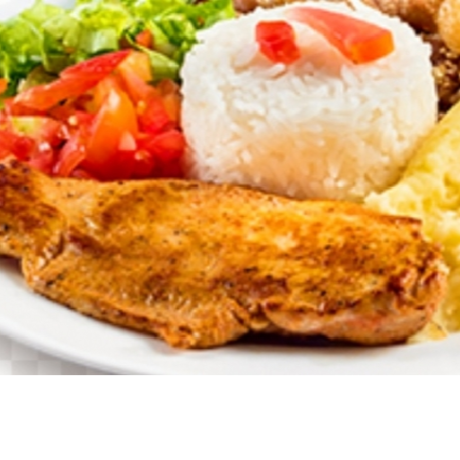 0,500 gr de tilápia in natura
01 arroz neve, 01 arroz biro-biro, 01 fritas.
01 salada separada
(alface, tomate, tomate seco, palmito e ovo de codorna)
Obs: se precisar de talheres, favor inserir no pedido.