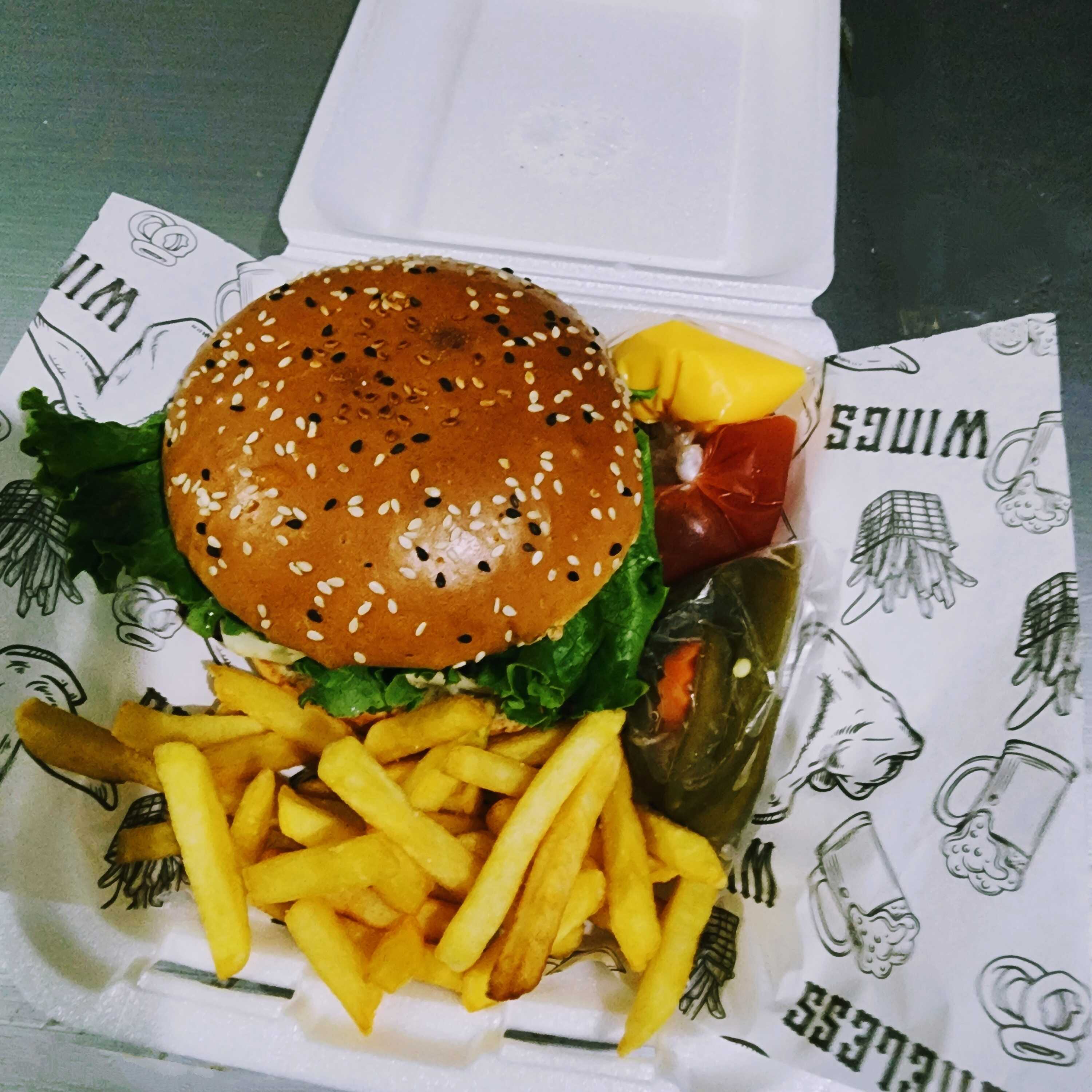 Hamburguesa Sencilla
