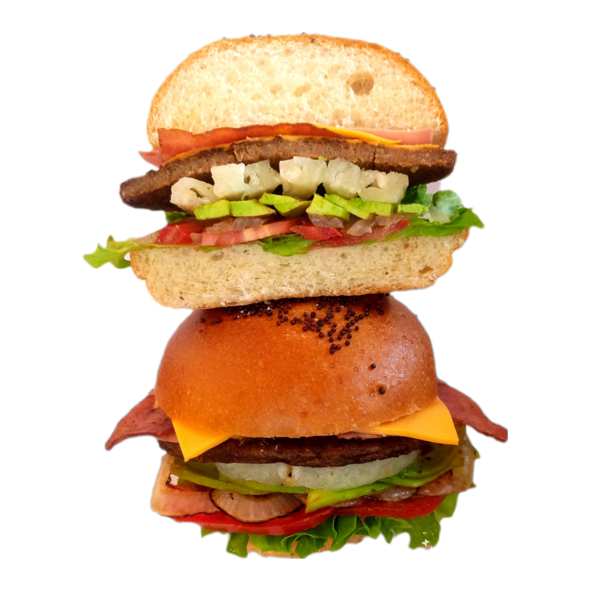 HAMBURGUESA HAWAIANA