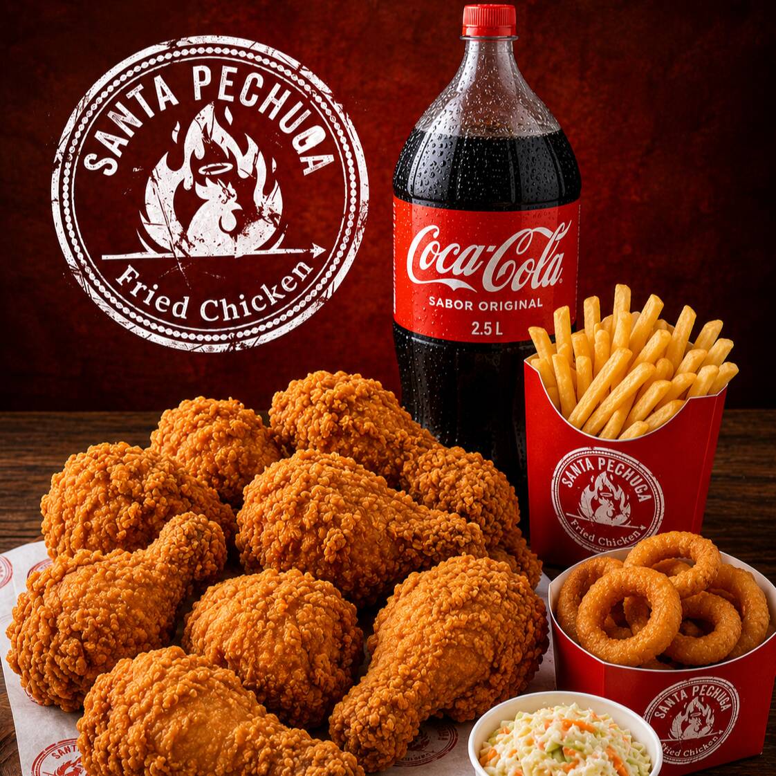 Combo Cuarteto de Pollo Frito