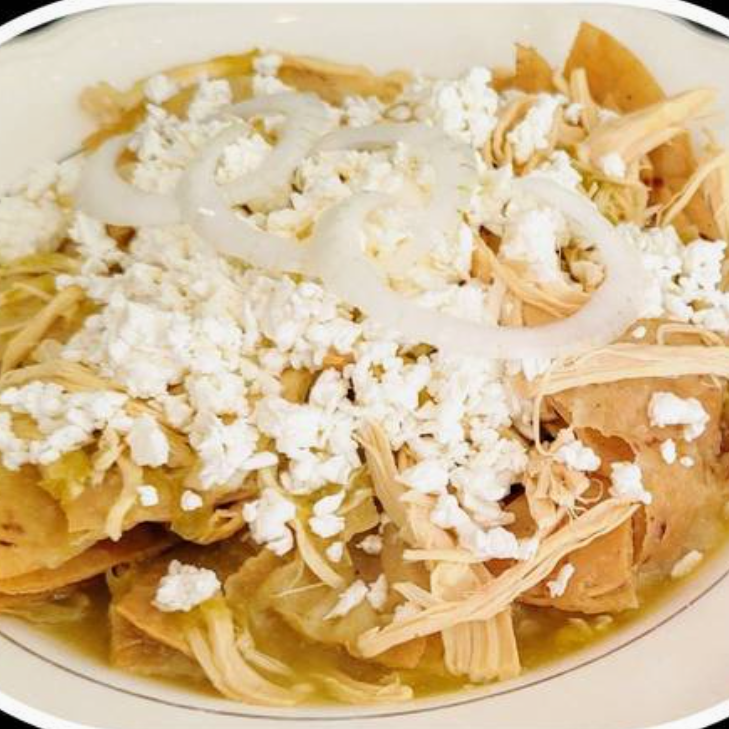 Chilaquiles Grandes con Pollo