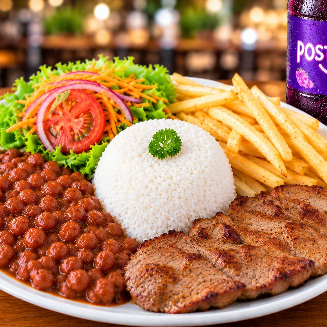Almuerzo Ejecutivo con Cerdo + Gaseosa