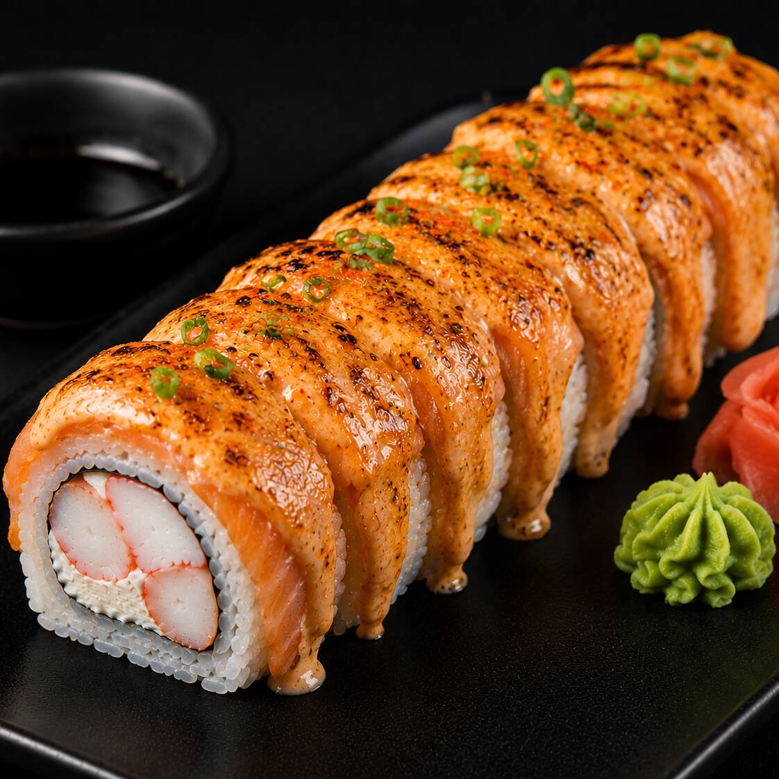 Salmón Flameado Roll
