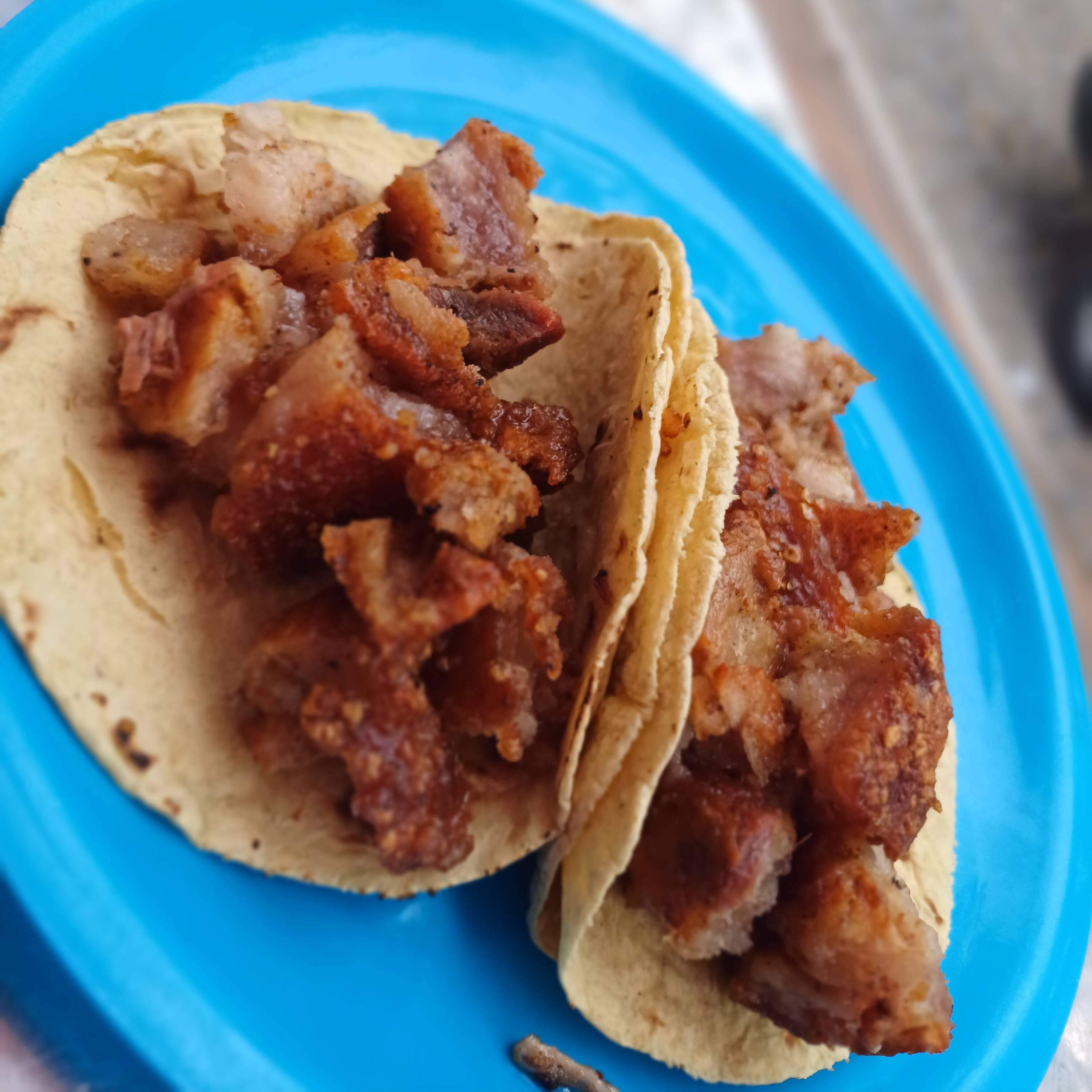 Tacos de Chicharrón