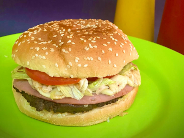 Hamburguesa Sencilla..