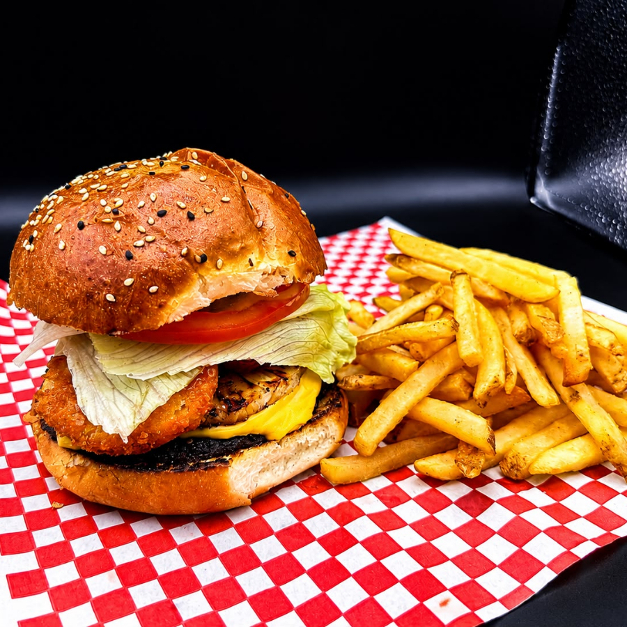 Hamburguesa Hawaiana