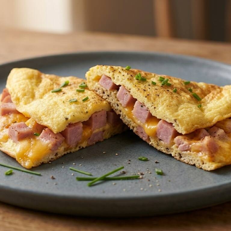Omelete con Jamón